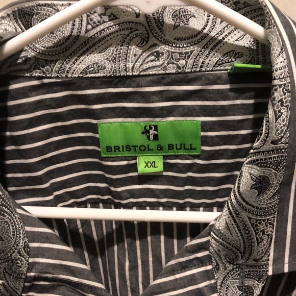 Men’s Bristol and Bull button down shirt size XXL - Picture 3 of 3